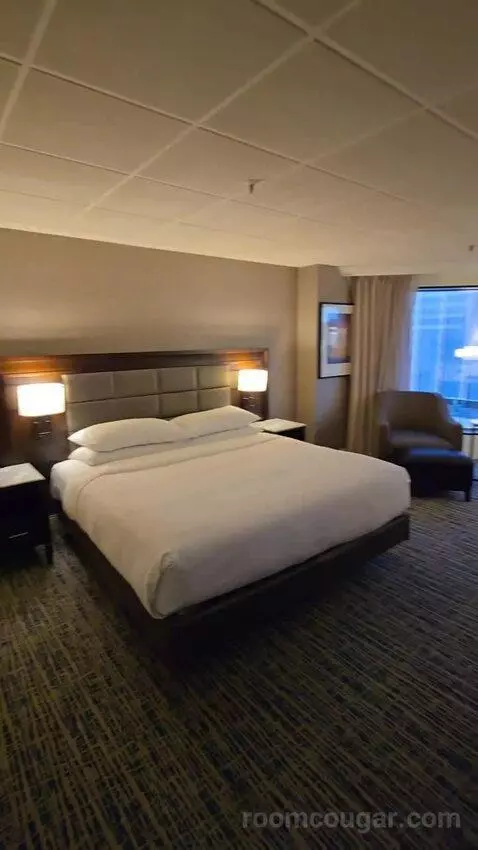 King Room with City View (#1721) bed picture #3