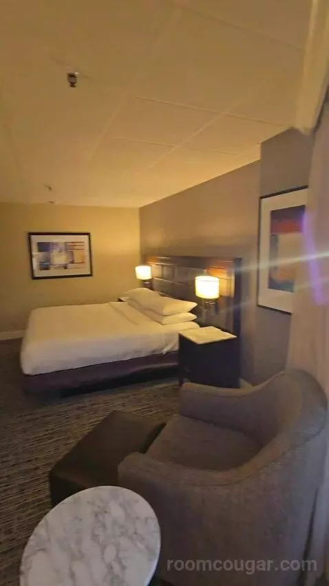 King Room with City View (#1721) bed picture #10