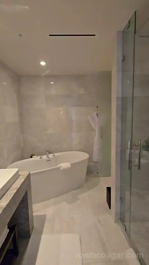 Magnolia King Suite with Sofa Bed, Balcony and Ocean View (#225) bathroom picture #2