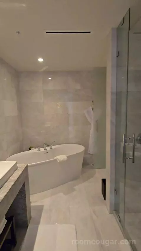 Magnolia King Suite with Sofa Bed, Balcony and Ocean View (#225) bathroom picture #3