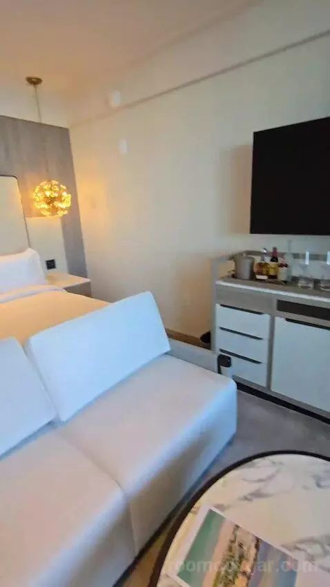 Superior King Room with Balcony and Limited View (#253) bed picture #7