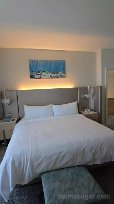 One-Bedroom King Suite with Sofa Bed - High Floor/City View (#625) bed picture #3