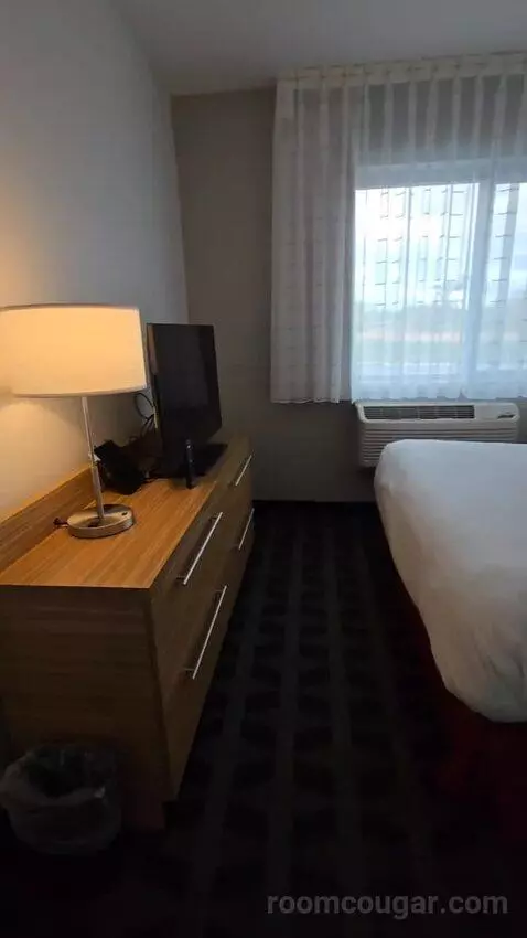 One-Bedroom Queen Suite with Sofa Bed, Mobility and Hearing Accessible Tub (#103) bed picture #2