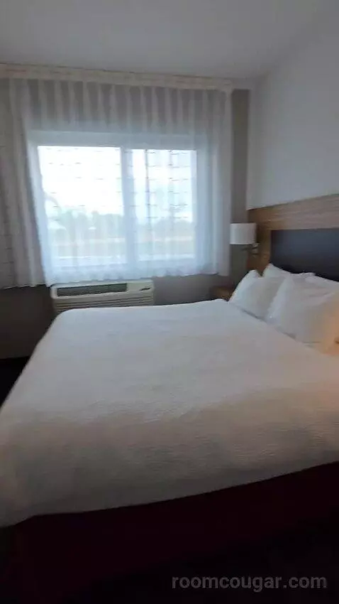 One-Bedroom Queen Suite with Sofa Bed, Mobility and Hearing Accessible Tub (#103) bed picture #9