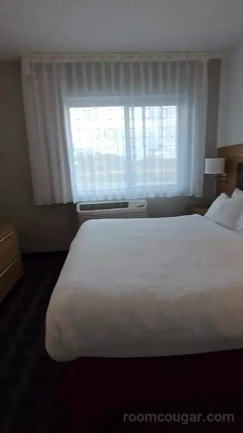 One-Bedroom Queen Suite with Sofa Bed, Mobility and Hearing Accessible Tub (#103) bed picture #11