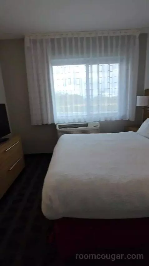 One-Bedroom Queen Suite with Sofa Bed, Mobility and Hearing Accessible Tub (#103) bed picture #12