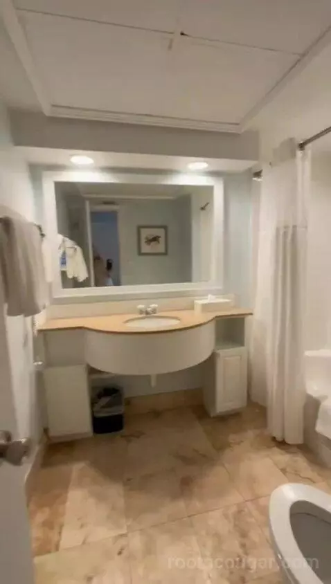 Resort View Two Bedroom Suite with Two Queens and One King (#1836) bathroom picture #11