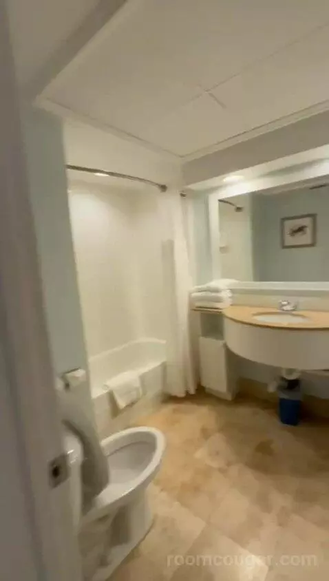 Resort View Two Bedroom Suite with Two Queens and One King (#1836) bathroom picture #4