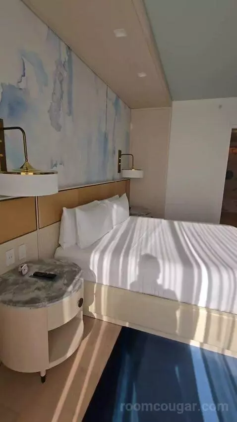 One-Bedroom King Suite with Lagoon View (#522) bed picture #10
