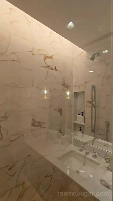 One-Bedroom King Suite with Lagoon View (#522) bathroom picture #1