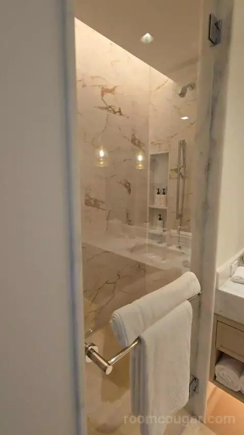 One-Bedroom King Suite with Lagoon View (#522) bathroom picture #4