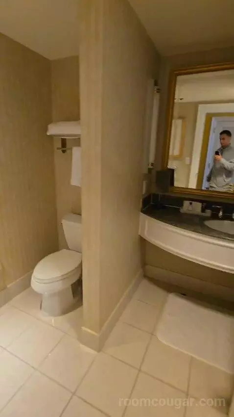 Guest Room with Two Double Beds and City View (#1810) bathroom picture #1