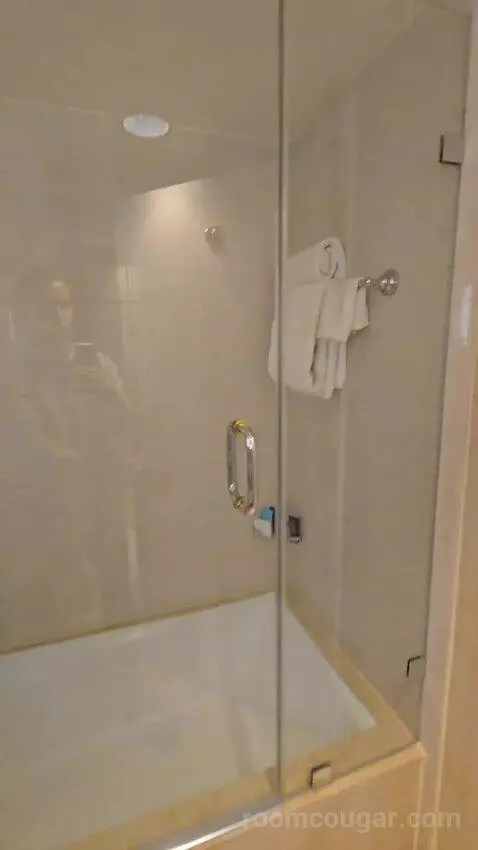 Guest Room with Two Double Beds and City View (#1810) bathroom picture #5