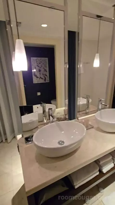 One-Bedroom Suite with Water View (#1901) bathroom picture #8