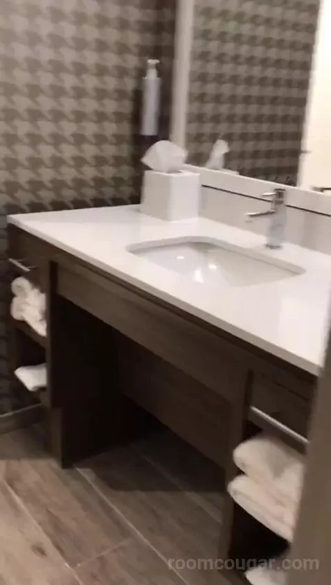 Queen Studio with Two Queen Beds - Mobility and Hearing Access (#419) bathroom picture #4
