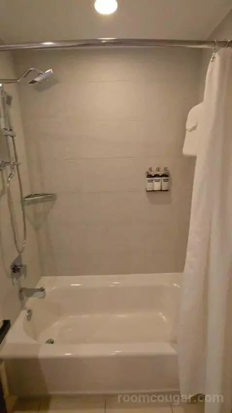 Queen Room with Two Queen Beds, Balcony and Partial Bay View (#1515) bathroom picture #10