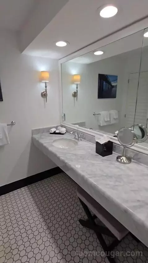 Deluxe King Room Lake View with Balcony (#302) bathroom picture #1