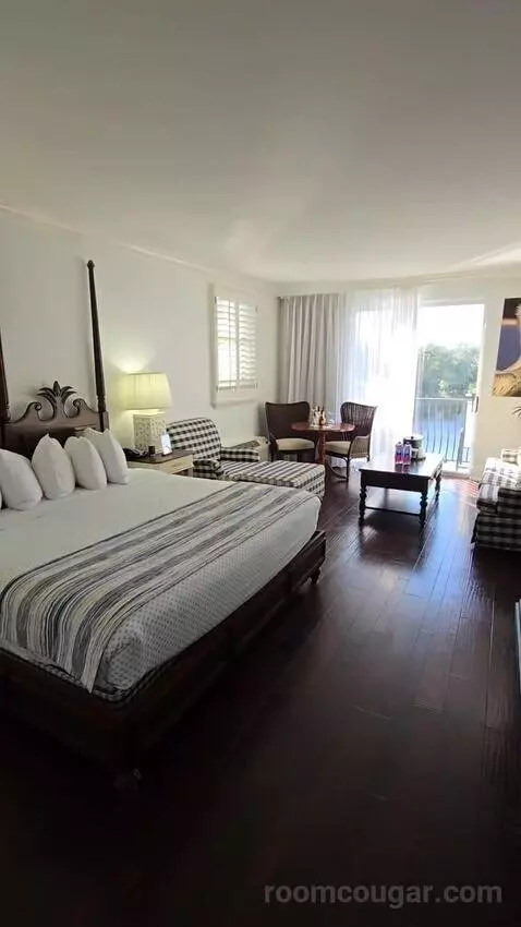 Deluxe King Room Lake View with Balcony (#302) bed picture #8