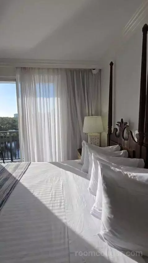 King Room Lake View with Balcony (#504) bed picture #7