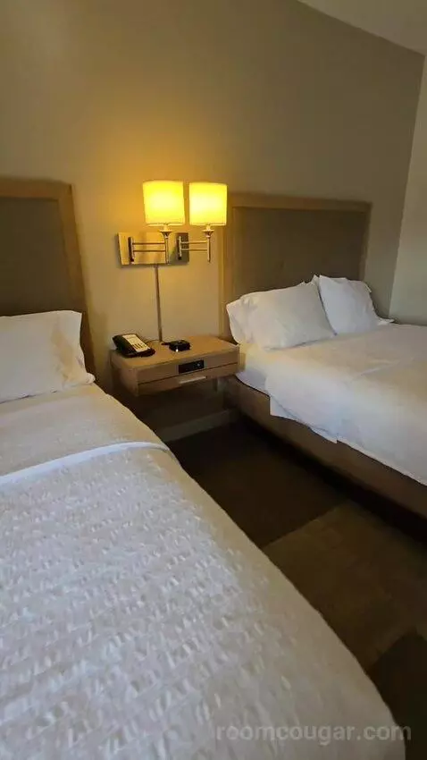 Double Queen Room with Microwave and Refrigerator bed picture #6