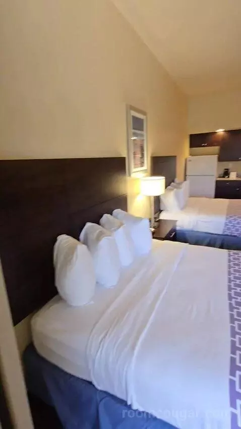 Non Smoking Double Queen Efficiency (#346) bed picture #8