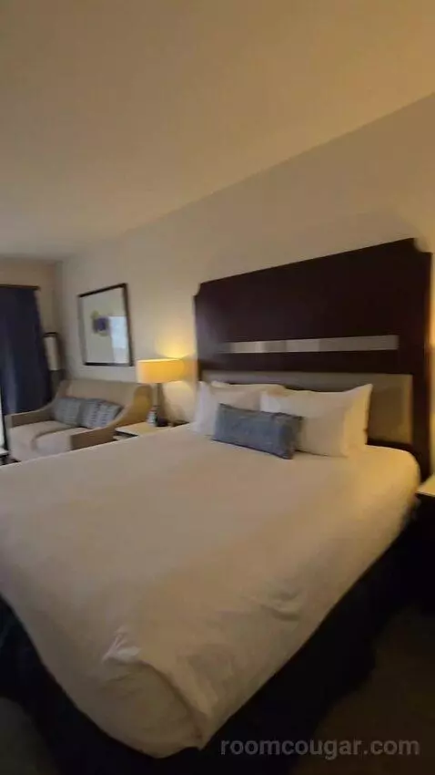 Deluxe King Room with Balcony (#1410) bed picture #2