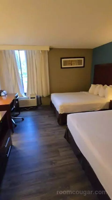 Deluxe Queen Room with Two Queen Beds with Sofa Bed (#108) bed picture #11