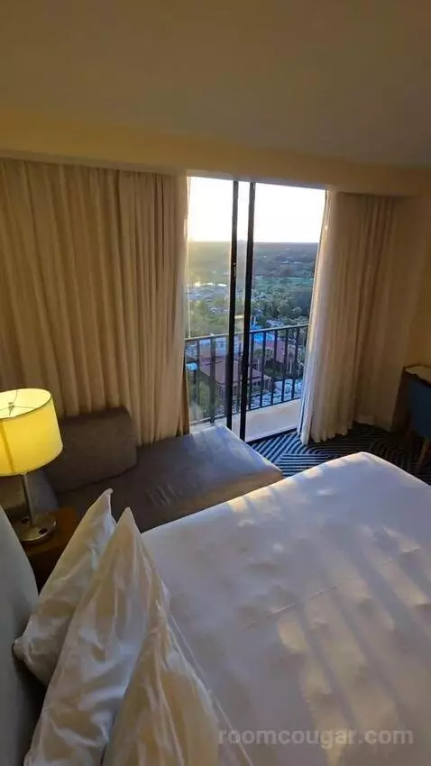 Double Room with Two Double Beds and Pool View (#1536) bed picture #11