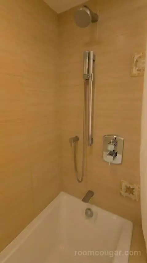 Double Room with Two Double Beds and Pool View (#1536) bathroom picture #6