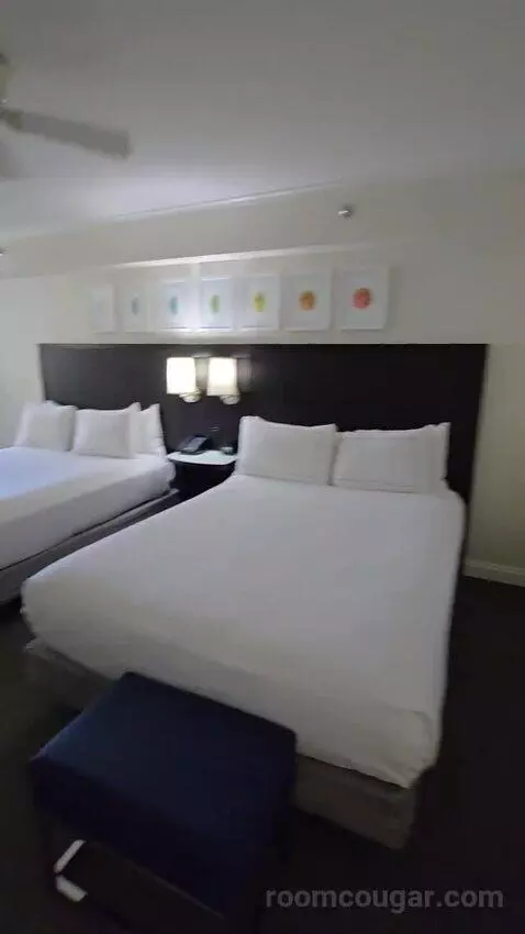 Queen Room with Two Queen Beds with Pool View (#1268) bed picture #6
