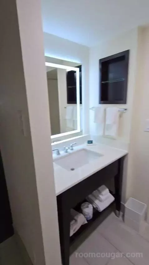 Queen Room with Two Queen Beds with Pool View (#1268) bathroom picture #2