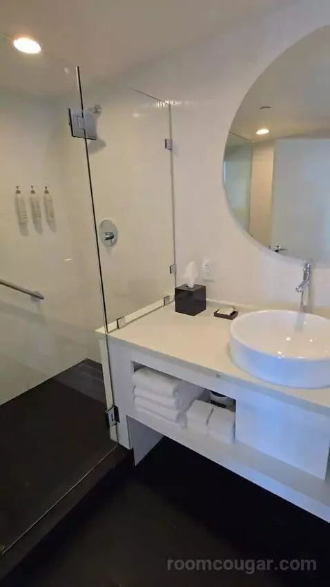 Queen Room with City View (#1217) bathroom picture #6