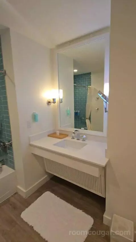 One Bedroom King Pool View Suite (#402) bathroom picture #5