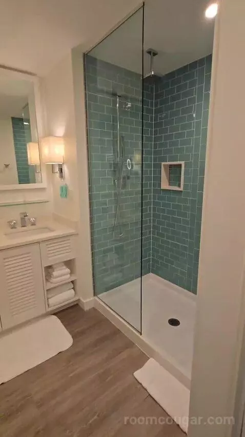 Queen Room with Pool View (#418) bathroom picture #1