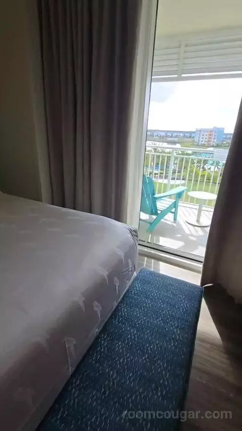 Queen Room with Pool View (#418) bed picture #12