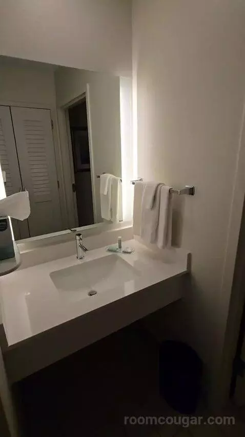 Guest Room, 1 King, Balcony (#127) bathroom picture #2