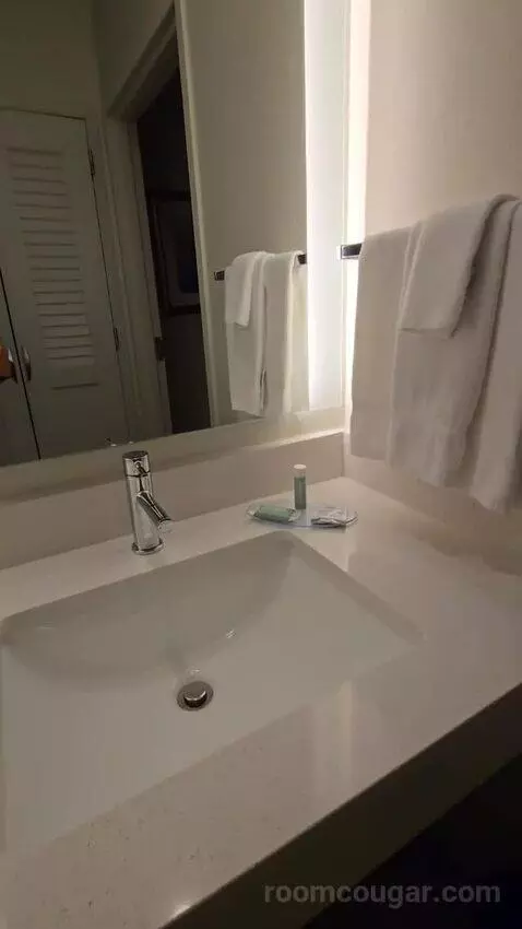 Guest Room, 1 King, Balcony (#127) bathroom picture #4