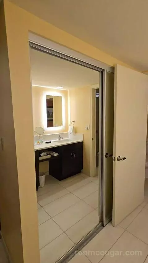 King Room with Large Balcony, Sofa Bed (#501) bathroom picture #1