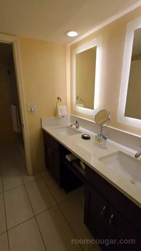 King Room with Large Balcony, Sofa Bed (#501) bathroom picture #3