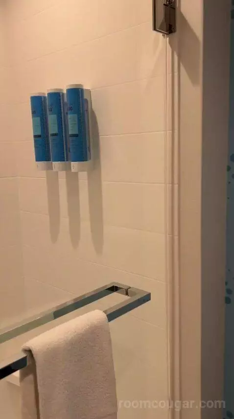 Queen Room with Two Queen Beds and Bath Tub - Mobility Accessible (#725) bathroom picture #9