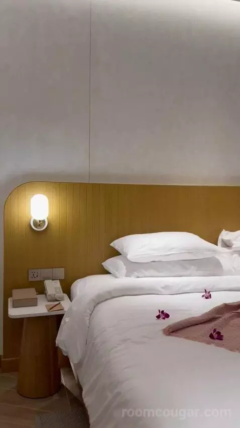 Deluxe Double or Twin Room with Pool View (B107) bed picture #2