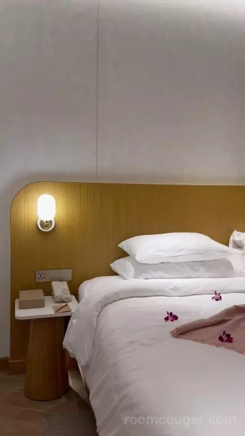Deluxe Double or Twin Room with Pool View (B107) bed picture #3