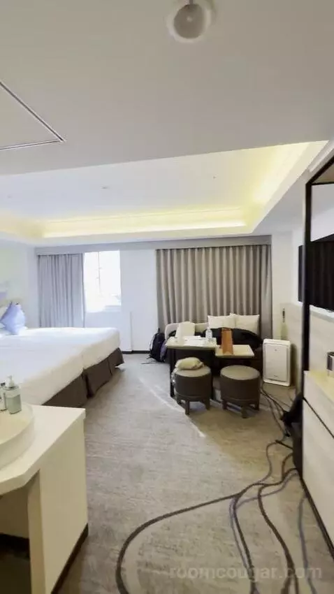 Deluxe Executive Twin Room - Non-Smoking with Premier Lounge (#1328) bed picture #4