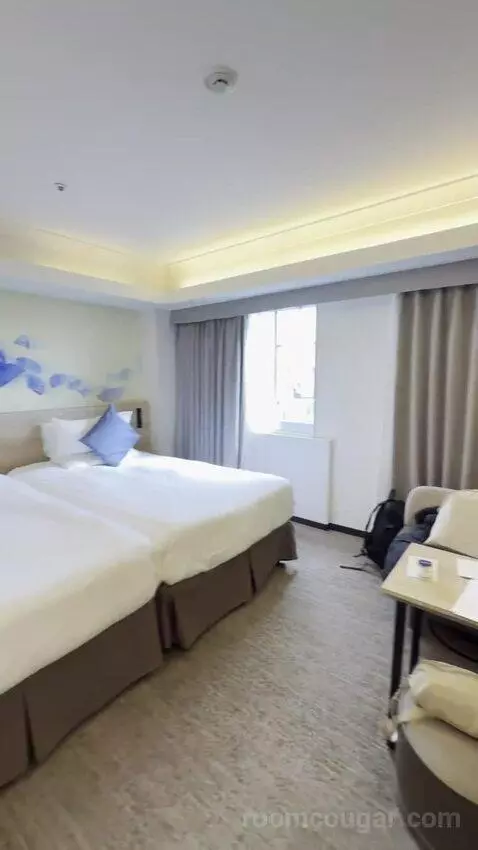 Deluxe Executive Twin Room - Non-Smoking with Premier Lounge (#1328) bed picture #8