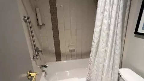 Double Room with Two Double Beds and Sofa Bed (#105) bathroom picture #11