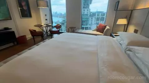 King Room with River View (#803) bed picture #12