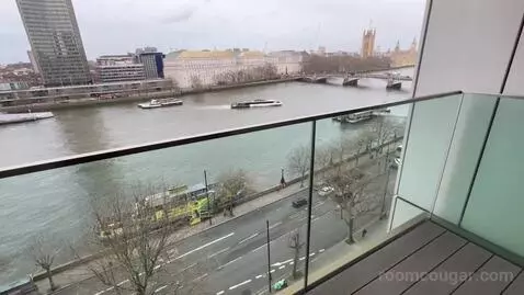 Deluxe King Room with Balcony and River View - High Floor (#1007) view picture #3