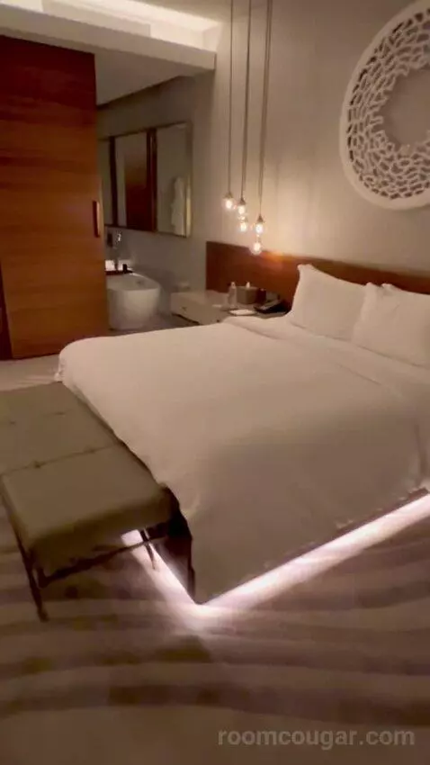 Superior King Suite with Downtown View Including Signature St. Regis Butler Service (#804) bed picture #12