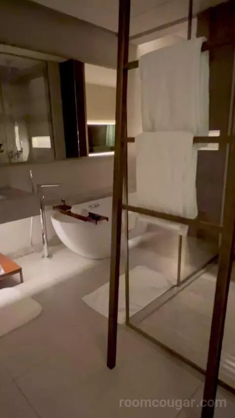 Superior King Suite with Downtown View Including Signature St. Regis Butler Service (#804) bathroom picture #1