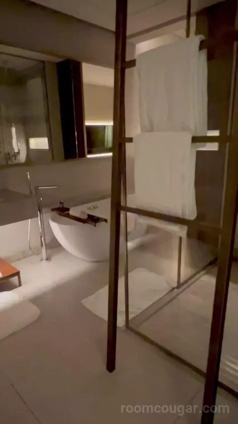 Superior King Suite with Downtown View Including Signature St. Regis Butler Service (#804) bathroom picture #2
